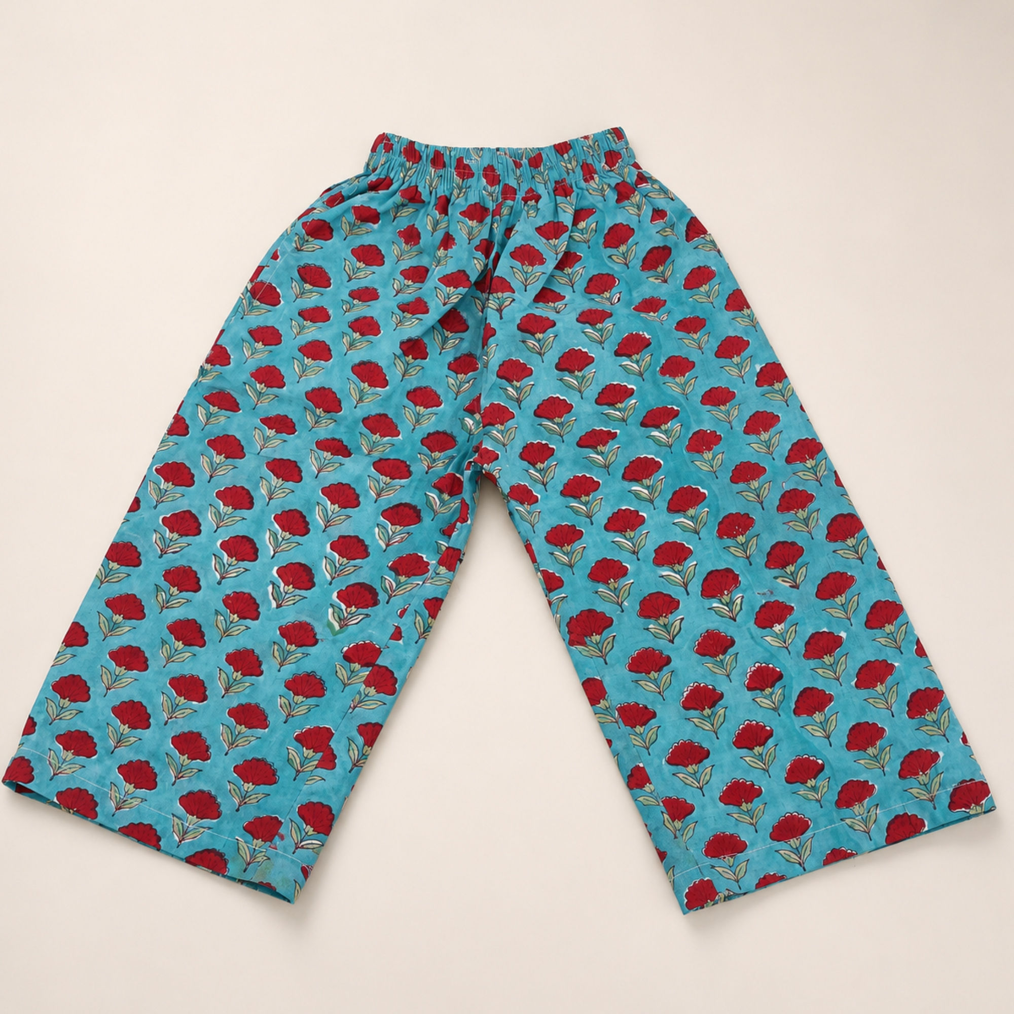 Blue Blossom Cotton Pajama