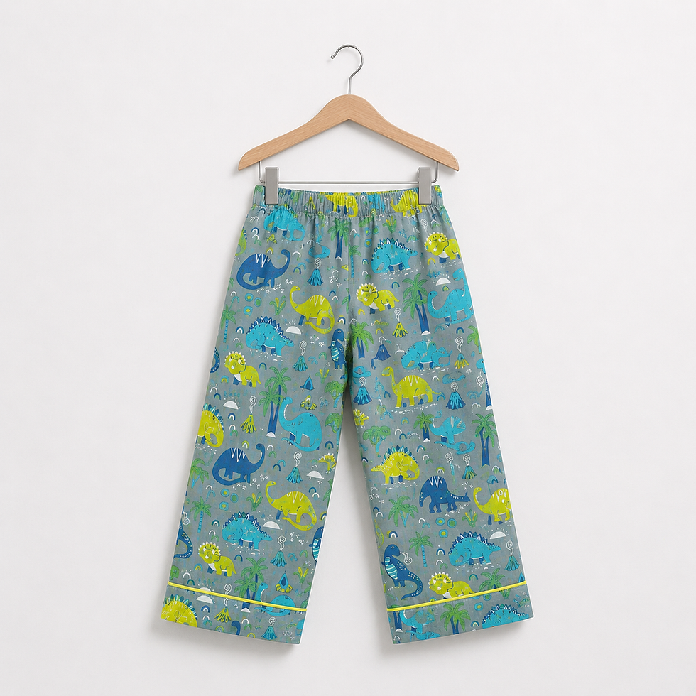 Thumbnail: Dino Adventure Full Sleeves Night Suit Set