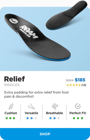 Roam Custom Relief Insole