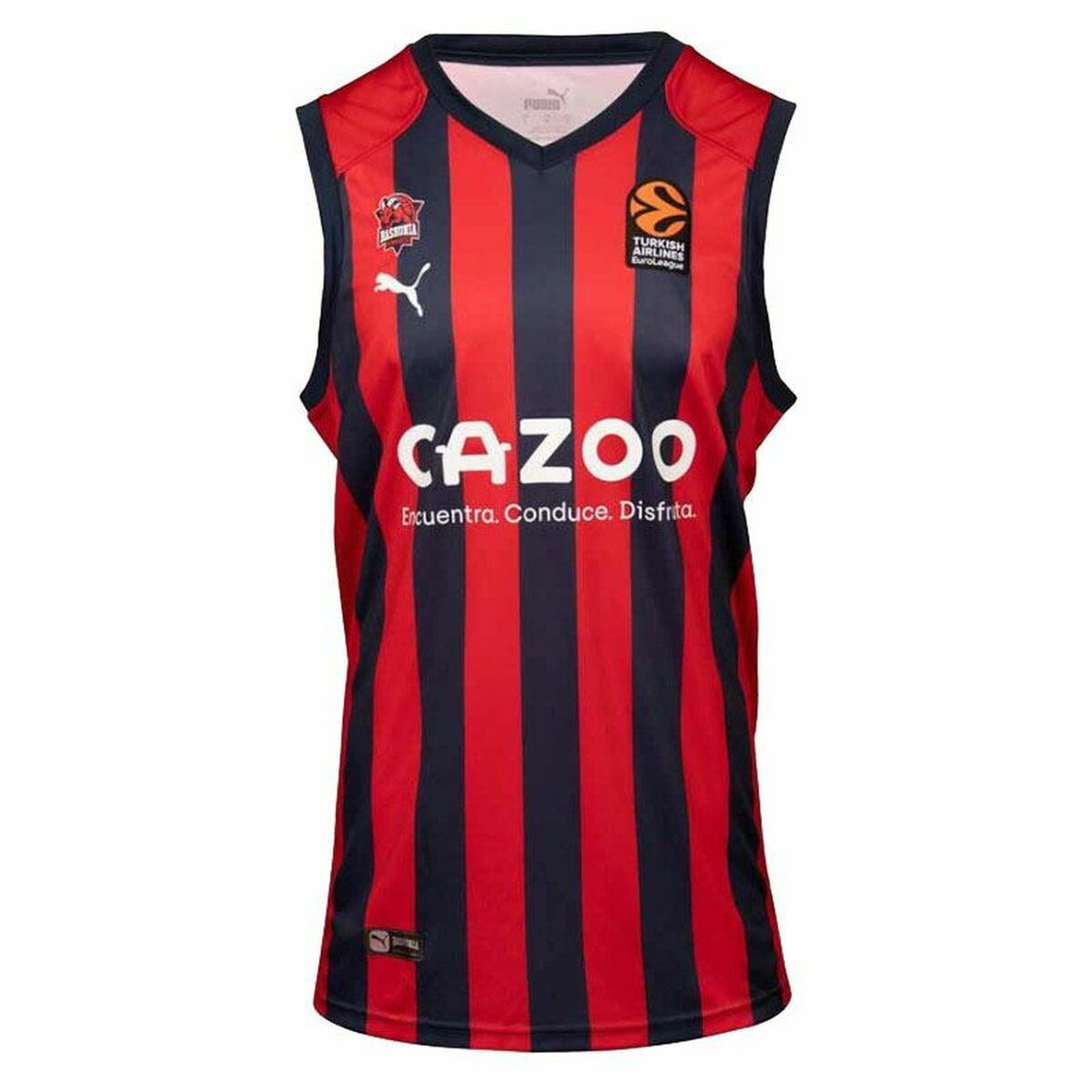Basketball-T-Shirt Puma Baskonia Home 22/23 Rot