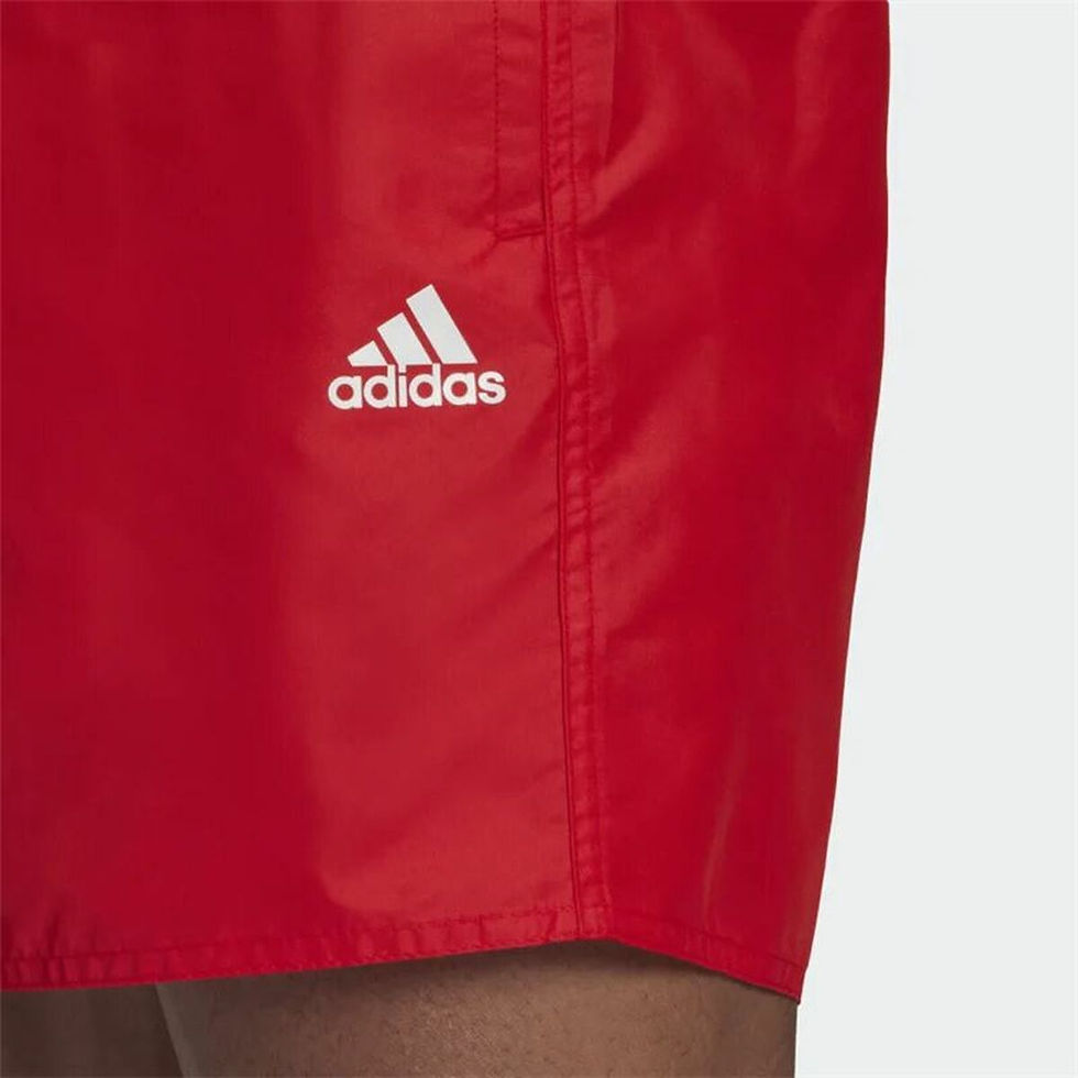 Miniaturbild: Herren Badehose Adidas Solid Rot