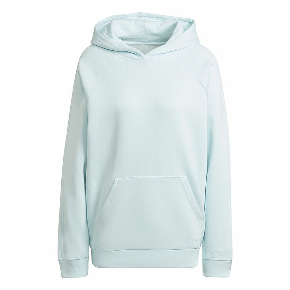 Miniaturbild: Damen Sweater mit Kapuze Adidas All Szn Fleece Blau