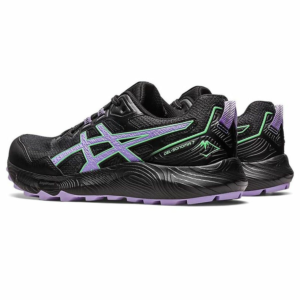 Miniaturbild: Laufschuhe für Damen Asics Gel-Sonoma 7 Schwarz