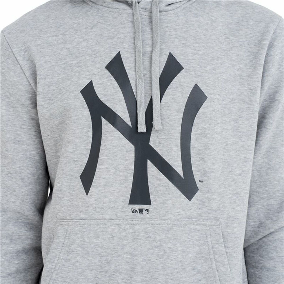 Miniaturbild: Herren Sweater mit Kapuze New Era New York Yankees Team Logo Hellgrau