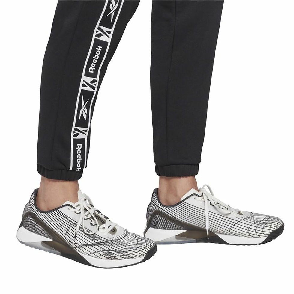 Miniaturbild: Lange Sporthose Reebok Tape Pack Damen Schwarz