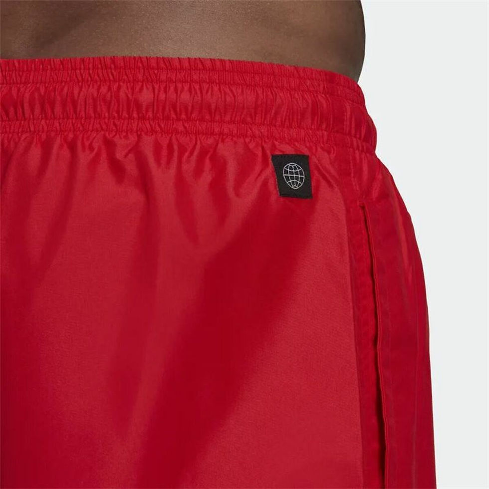 Miniaturbild: Herren Badehose Adidas Solid Rot
