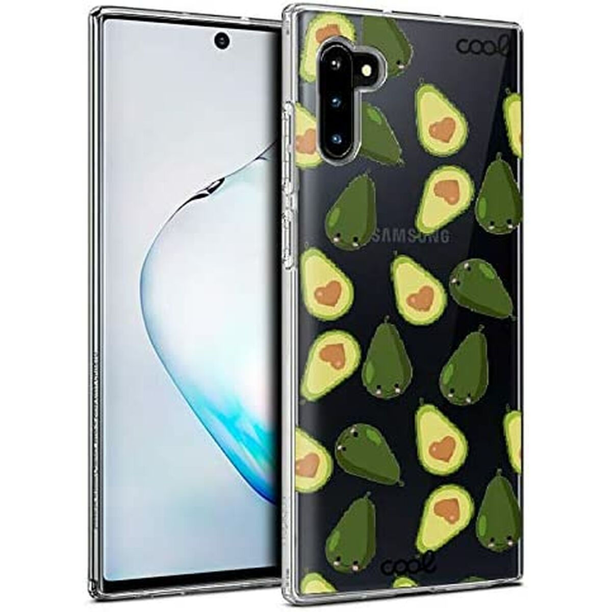 Handyhülle Cool Clear Avocados Samsung Galaxy Note 10 Bunt