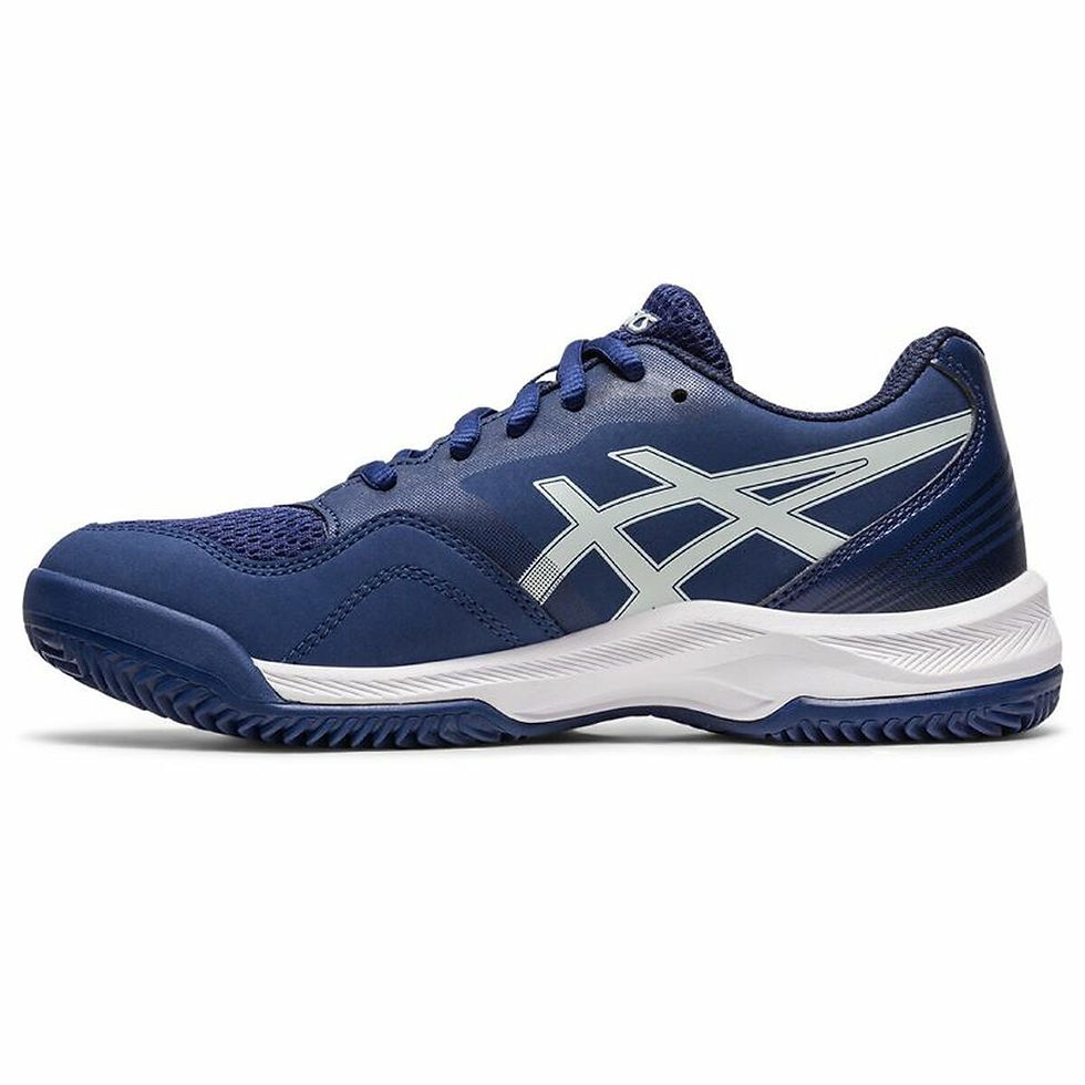 Miniaturbild: Padel-Sportschuhe für Kinder Asics Gel-Pádel Pro 5 Dunkelblau