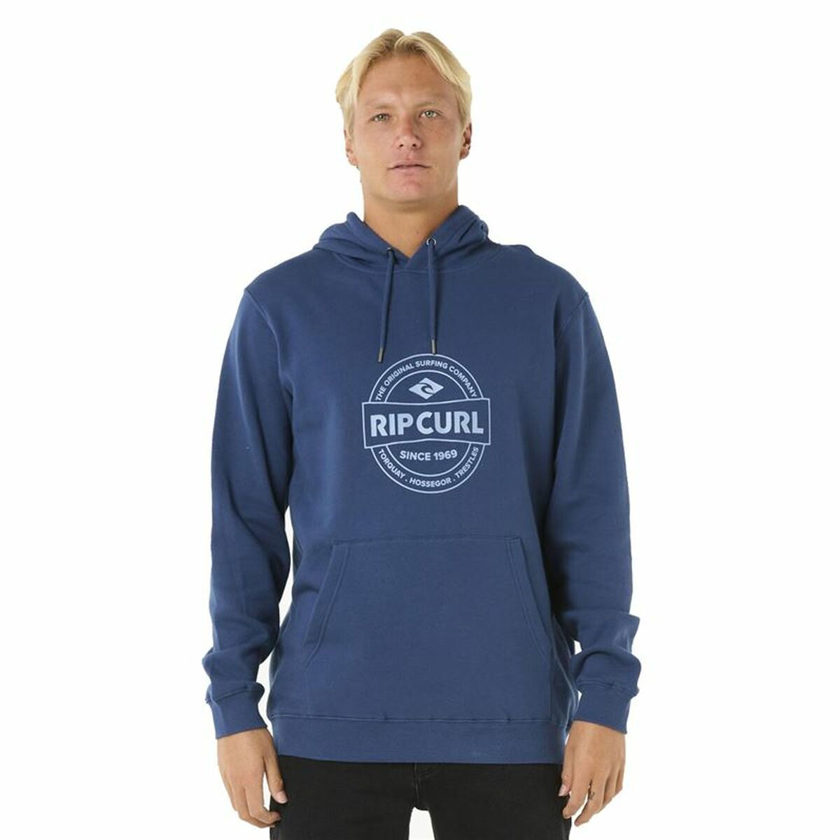 Herren Sweater mit Kapuze Rip Curl Stapler Hood Blau
