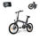 Miniaturbild: Elektrisches Fahrrad Xiaomi ADO Air 20S Grau 10000 mAh 20" 100 Km