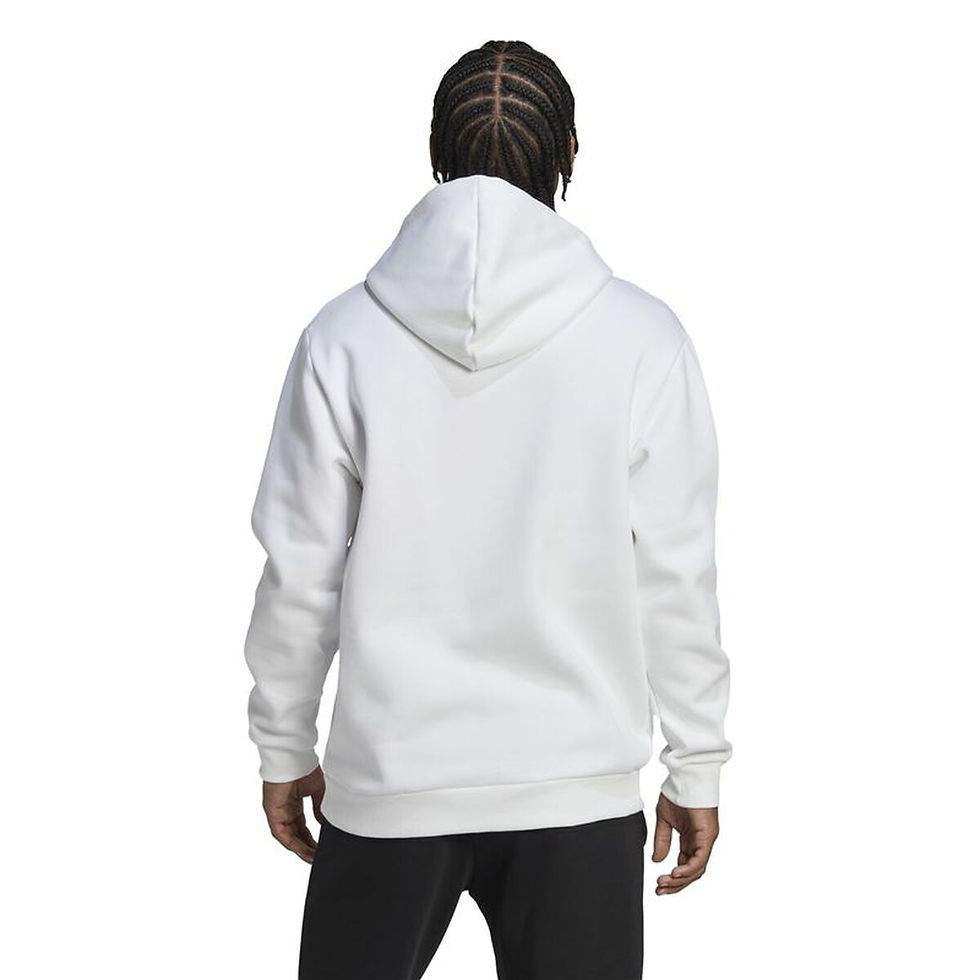Miniaturbild: Herren Sweater mit Kapuze Adidas Essentials Camo Weiß