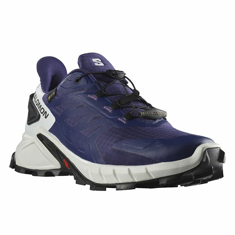 Miniaturbild: Laufschuhe für Damen Salomon Supercross 4 GORE-TEX Berg Weiß