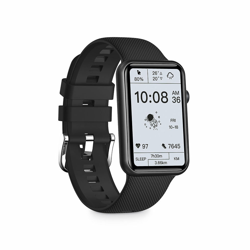 Miniaturbild: Smartwatch KSIX Tube 1,57" Schwarz