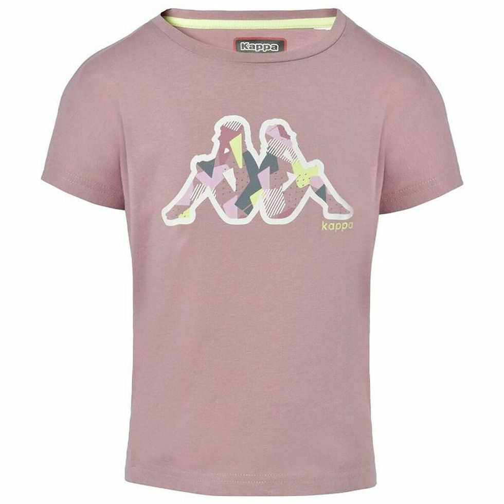 Miniaturbild: Kurzarm-T-Shirt für Kinder Kappa Quissy Kid Jr Rosa