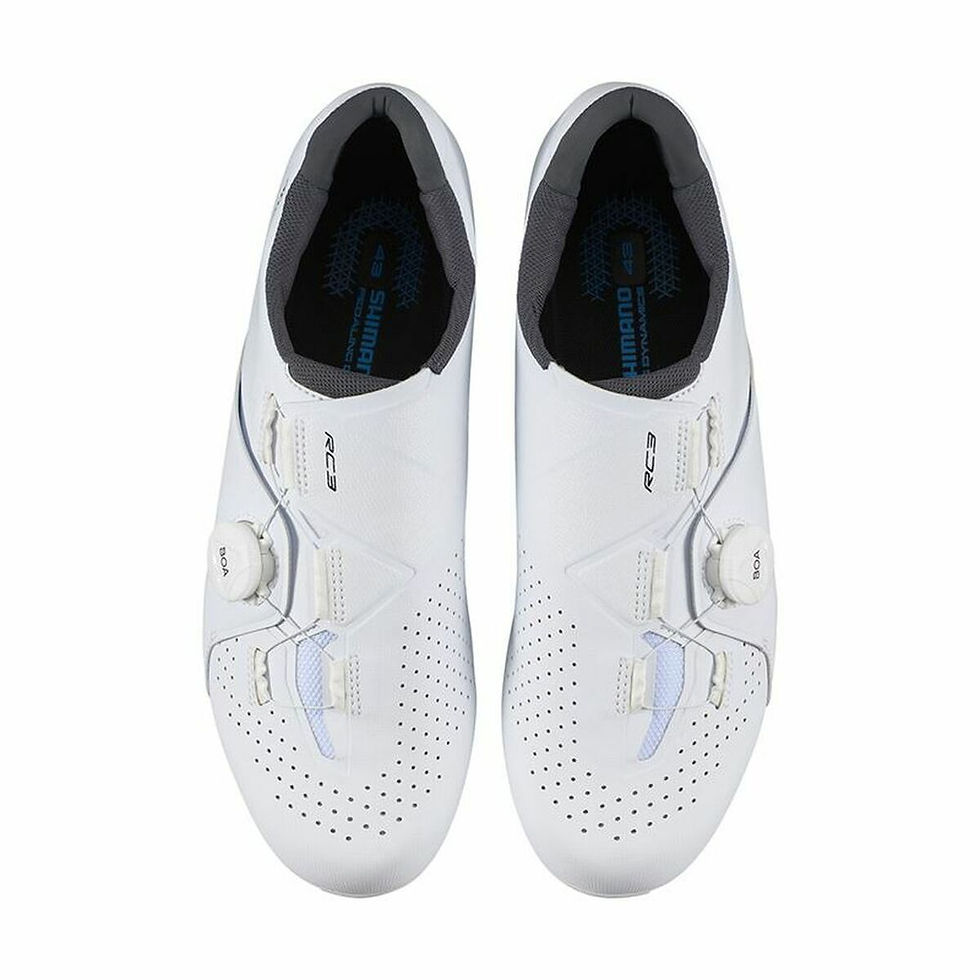 Miniaturbild: Radfahren Schuhe Shimano RC300 Weiß Herren