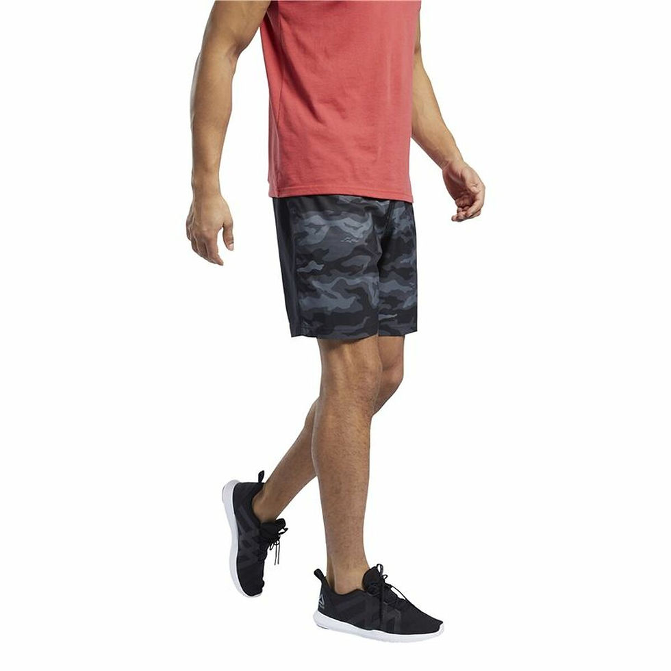 Miniaturbild: Herren-Sportshorts Reebok Workout Ready Graphic Schwarz