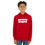 Miniaturbild: Kinder-Sweatshirt Levi's Batwing Screenprint Rot