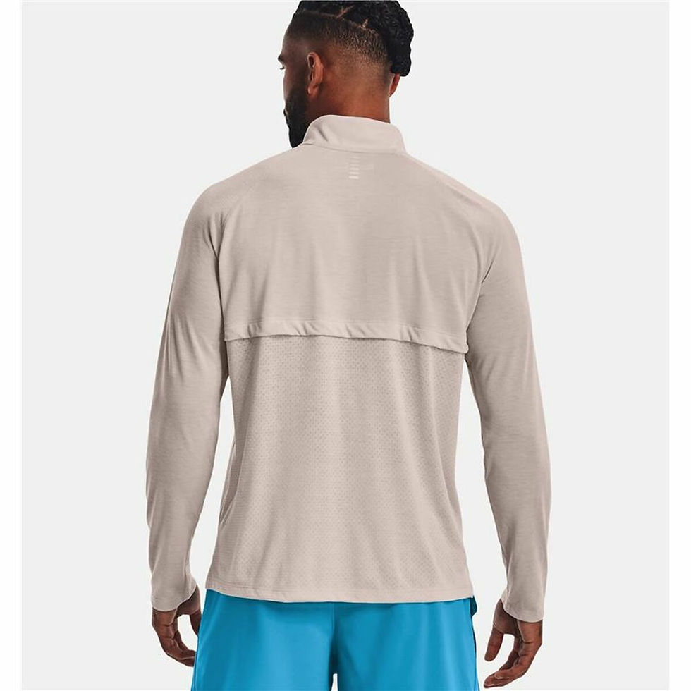 Miniaturbild: Herren Langarm-T-Shirt Under Armour Streaker Run Beige
