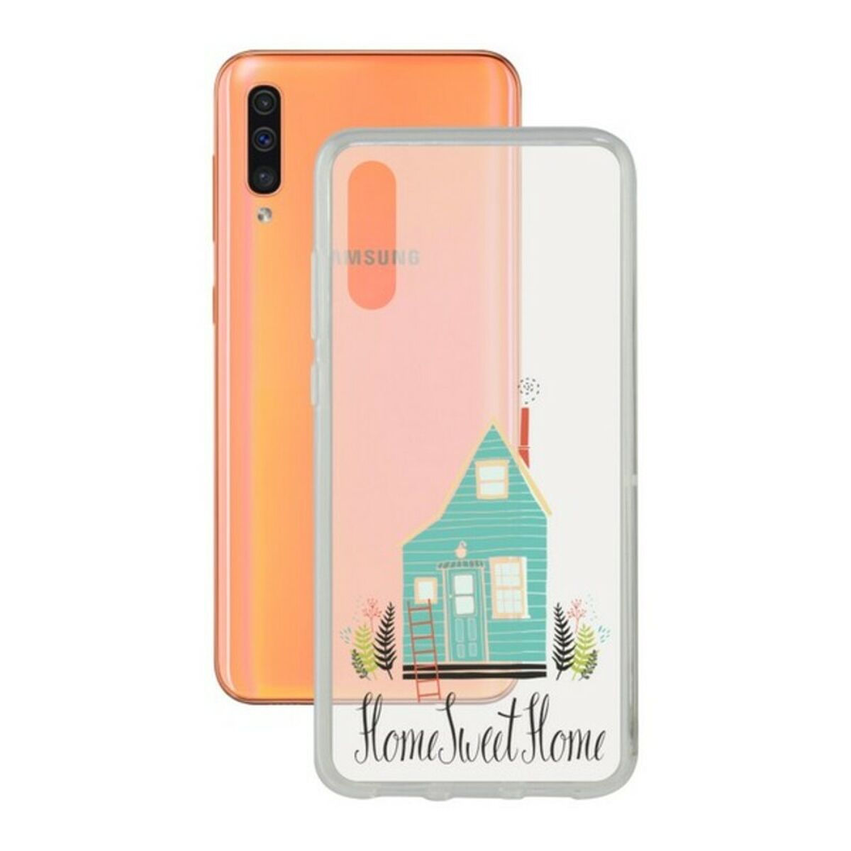 Handyhülle Samsung Galaxy A30S/A40/A50 Contact BIG-S1904303 Flex Home TPU ged
