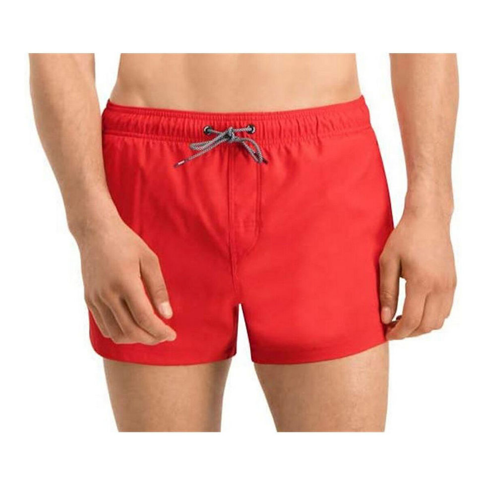 Miniaturbild: Herren Badehose Puma Swim Short Rot