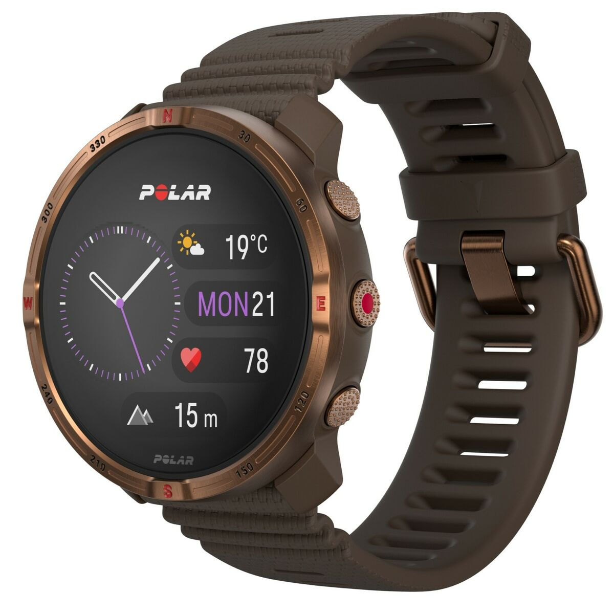 Smartwatch Polar GRIT X2 Braun