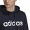 Miniaturbild: Herren Sweater mit Kapuze Adidas Essentials French Terry Marineblau