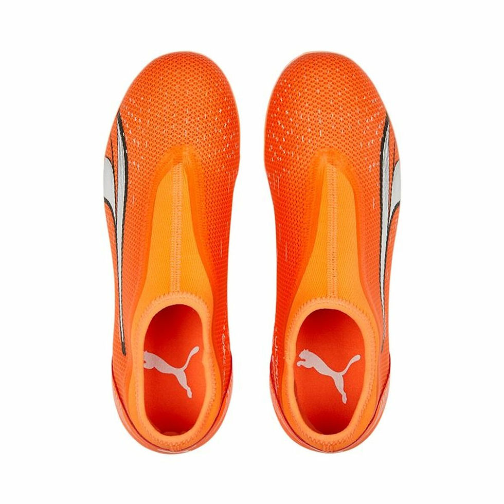 Miniaturbild: Fußballschuhe für Kinder Puma Ultra Match Ll Mg Orange Herren