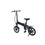 Miniaturbild: Elektrisches Fahrrad Skate Flash Urban Compact Schwarz/Blau 250 W 25 km/h