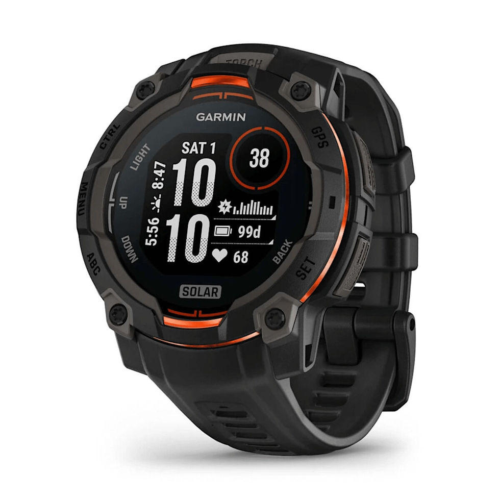 Smartwatch GARMIN Instinct 3 Solar GPS 45mm Schwarz 0,9" 45 mm