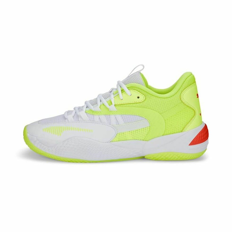 Miniaturbild: Basketballschuhe für Erwachsene Puma Court Rider 2.0 Glow Stick Gelb Herren