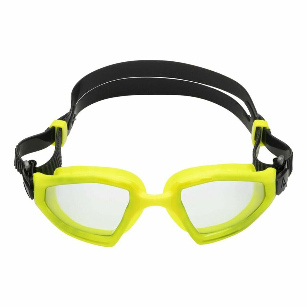 Erwachsenen-Schwimmbrille Aqua Sphere Kayenne Pro Clear Gelb Schwarz Einheits
