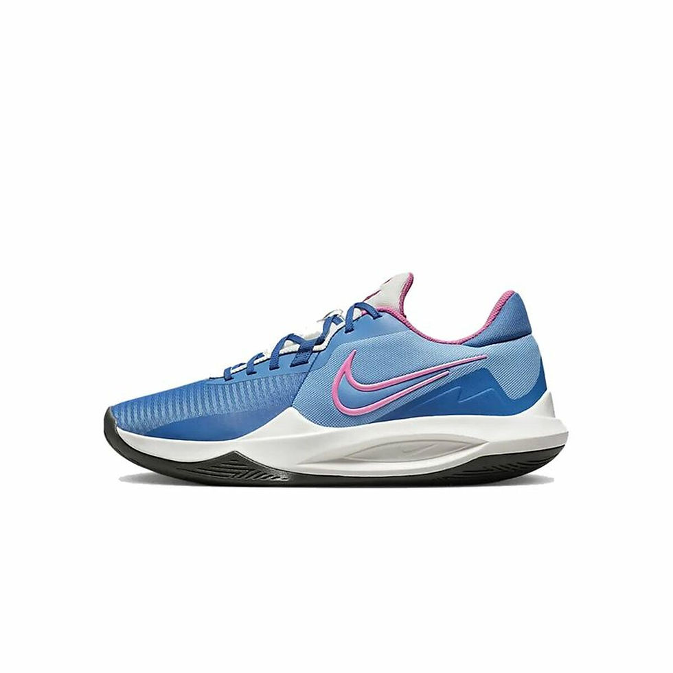 Basketballschuhe für Erwachsene Nike Precision 6 Blau Herren