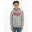 Miniaturbild: Herren Sweater ohne Kapuze Levi's Batwing Screenprint Grau