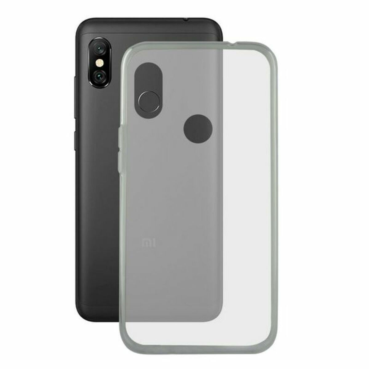 Handyhülle Xiaomi Redmi Note 6 Pro KSIX Flex TPU Durchsichtig