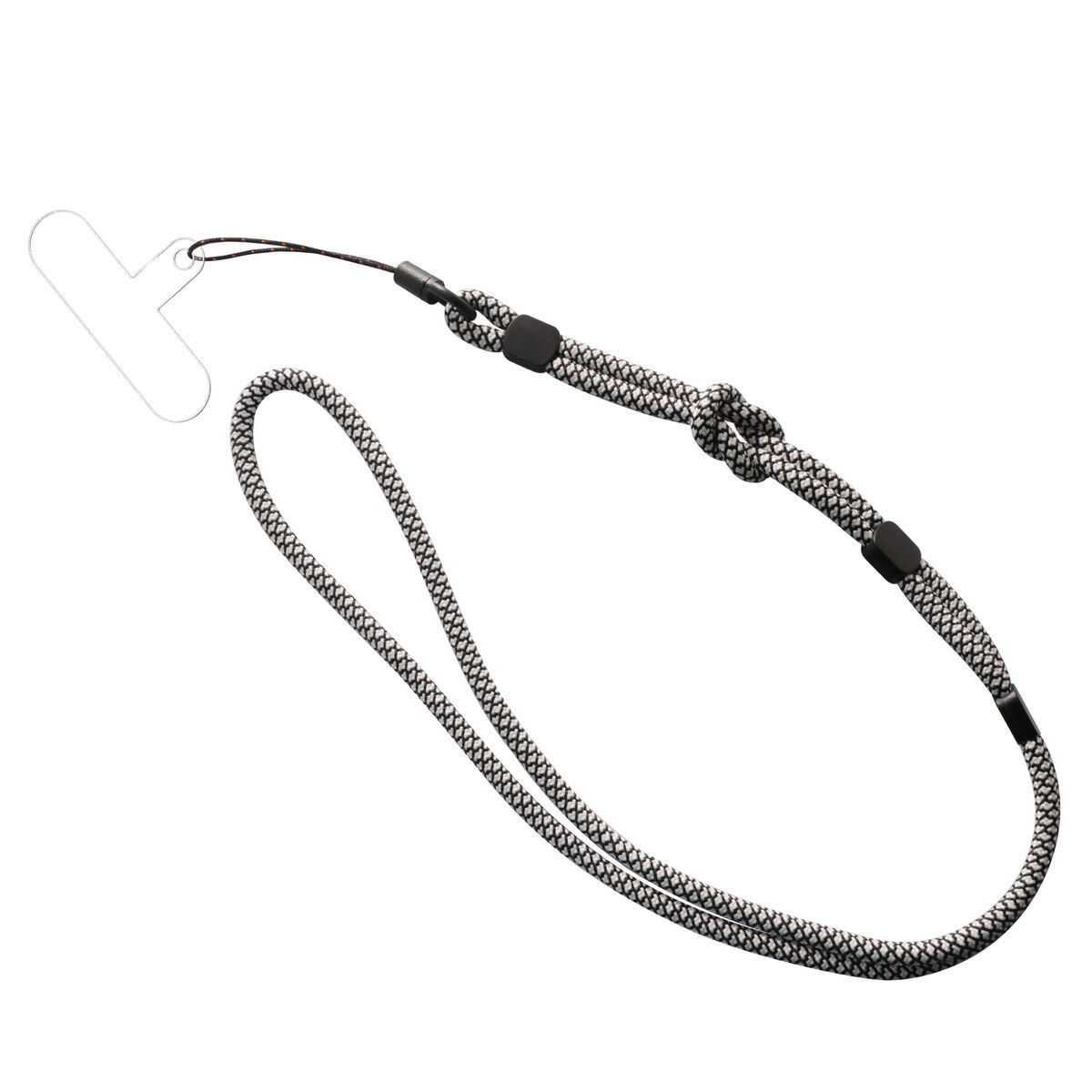 Handy-Schlüsselband Muvit for Change Schwarz Weiß