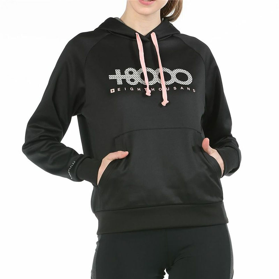 Miniaturbild: Damen Sweater mit Kapuze +8000 Anahi Schwarz