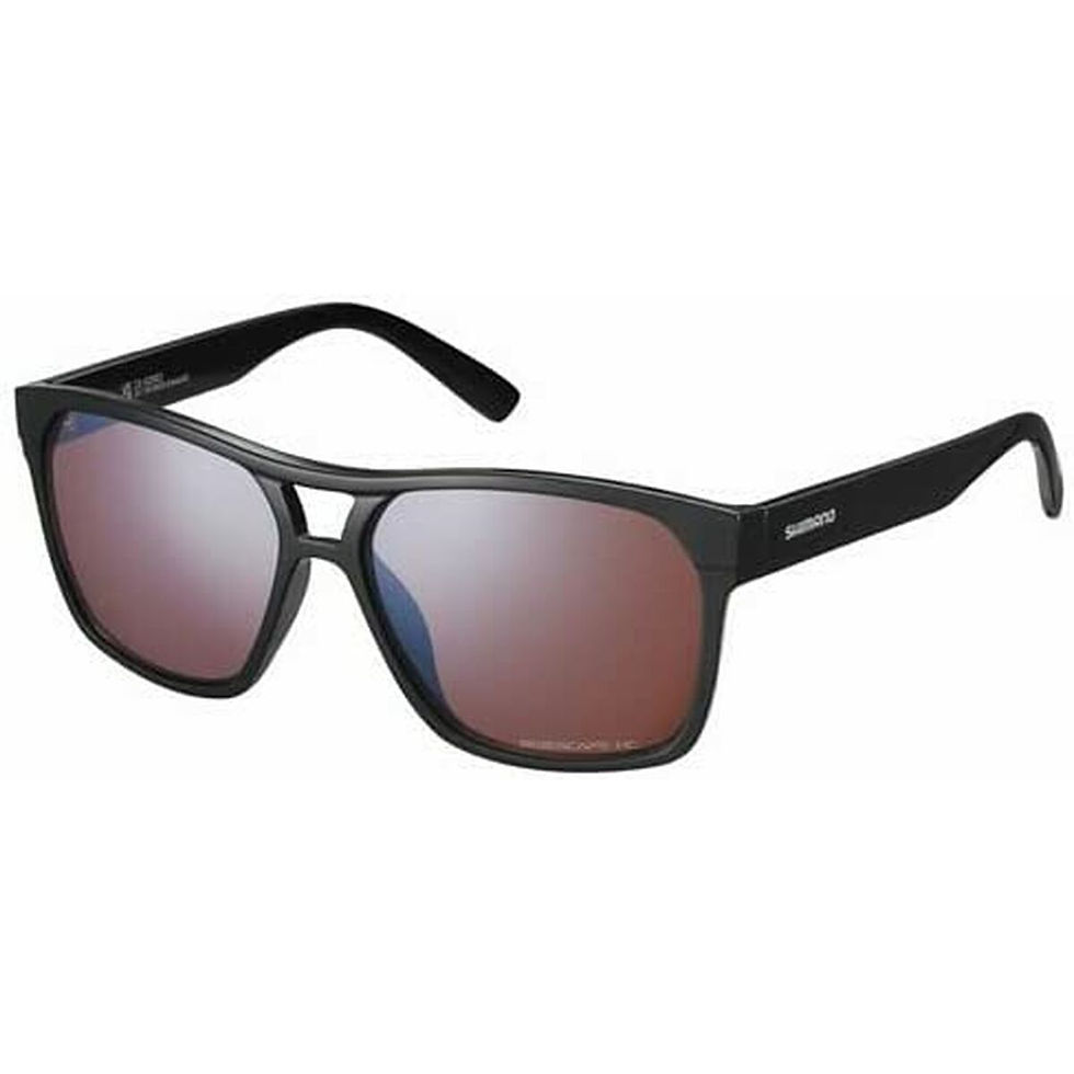 Miniaturbild: Unisex-Sonnenbrille Eyewear Square  Shimano ECESQRE2HCL01 Schwarz