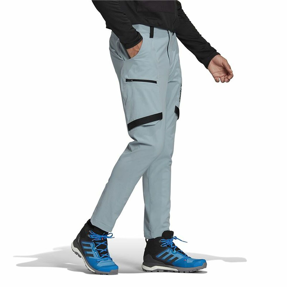 Miniaturbild: Lange Sporthose Adidas Terrex Zupahike Hellblau Herren