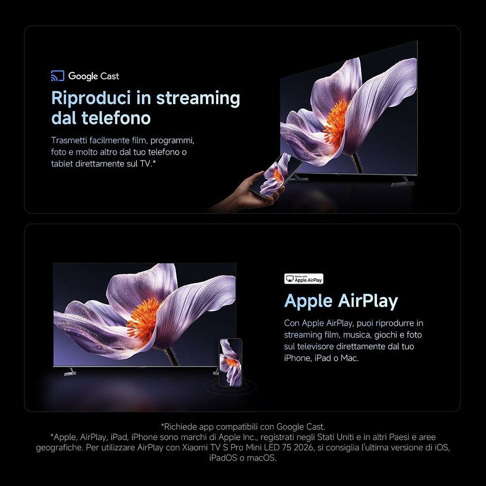 Miniaturbild: Smart TV Xiaomi ELA6318EU 4K Ultra HD QLED