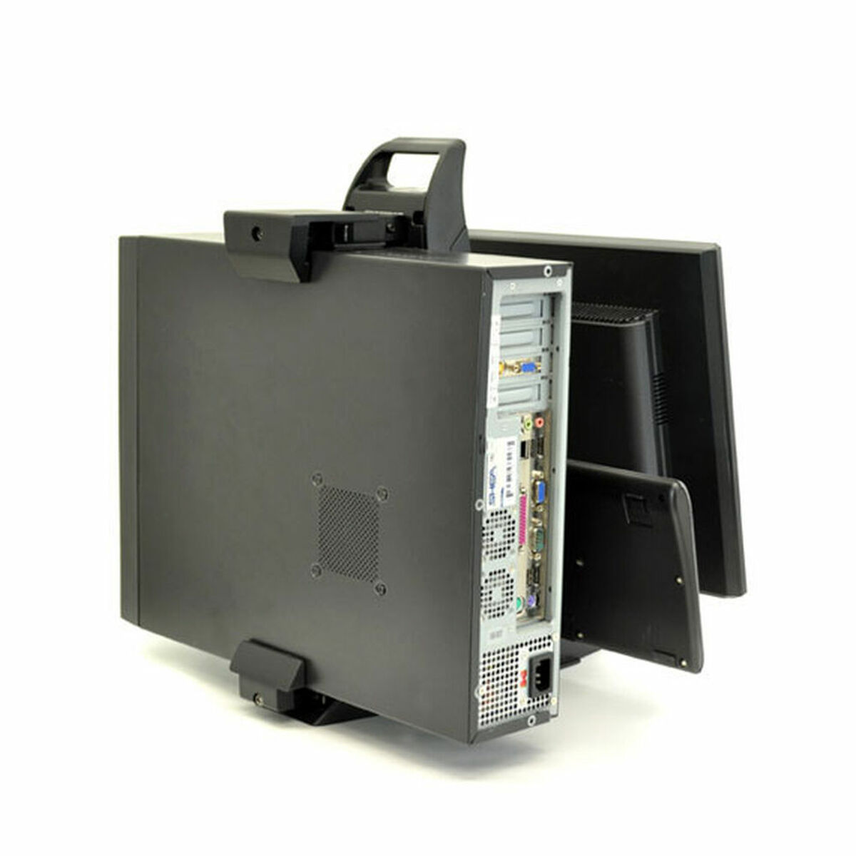 CPU Halterung Ergotron 33-338-085 Schwarz 24"