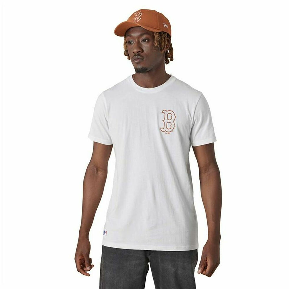 Miniaturbild: Herren Kurzarm-T-Shirt New Era Boston Red Sox  Weiß