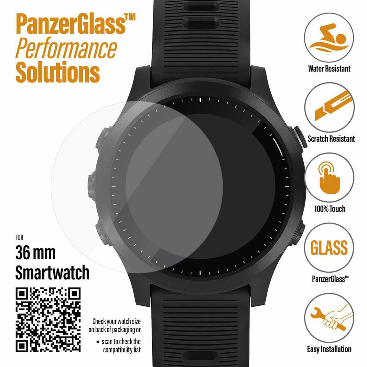 Bildschirmschutz aus Hartglas Panzer Glass 3608