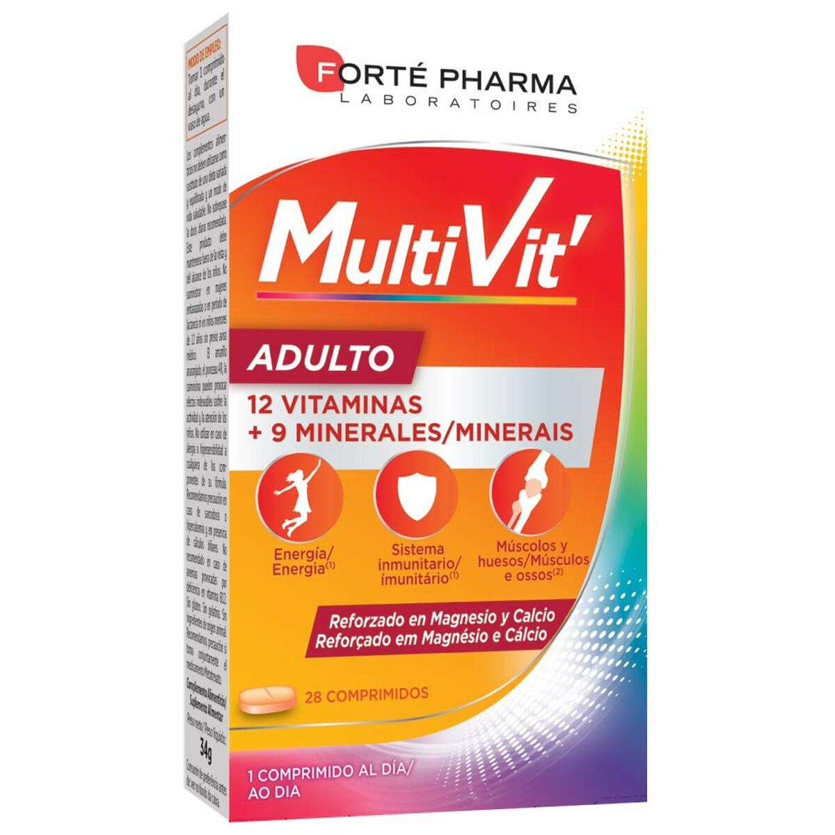 Nahrungsergänzungsmittel Forté Pharma Multivit 28 Stück