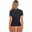Miniaturbild: Damen Kurzarm-T-Shirt Hurley One and Only Schwarz Lycra Damen