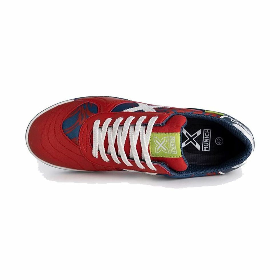 Miniaturbild: Hallenfußballschuhe für Erwachsene Munich G-3 Indoor 360  Rot