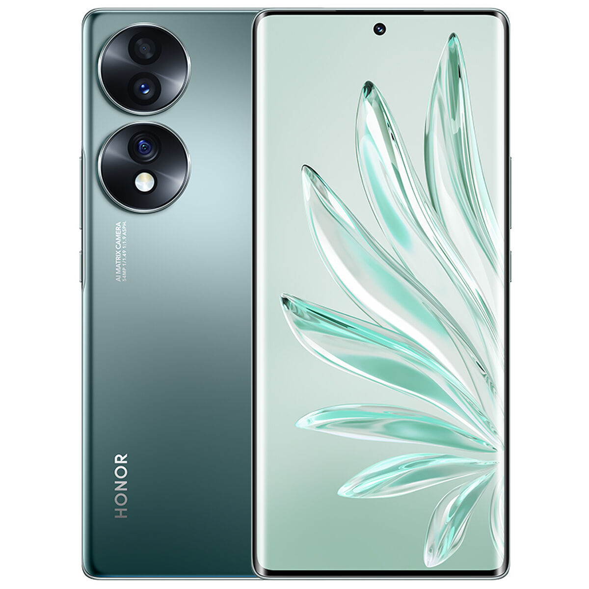 Smartphone Honor 70 grün Emerald Green 8 GB RAM Qualcomm Snapdragon ARM Corte