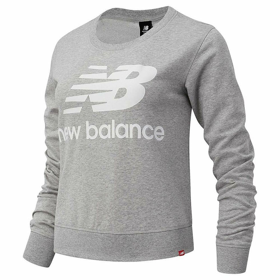 Miniaturbild: Damen Sweater ohne Kapuze New Balance WT91585 Grau