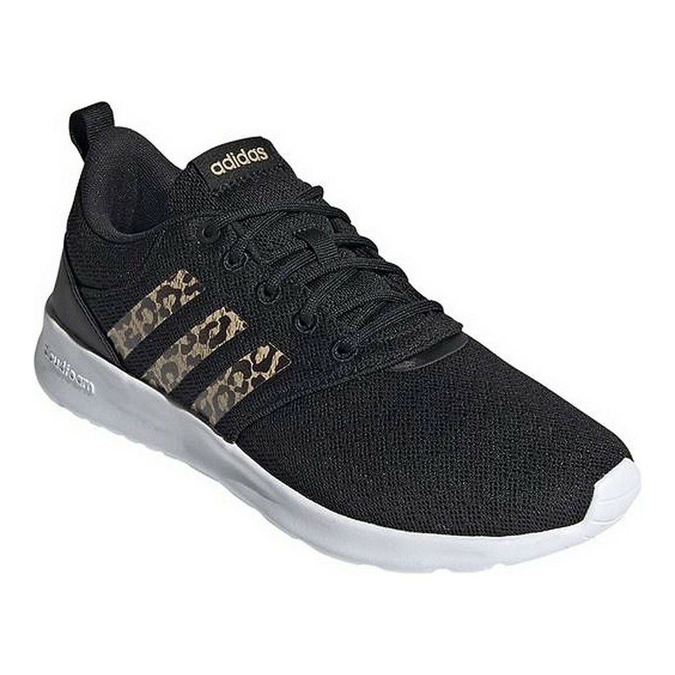 Miniaturbild: Laufschuhe für Damen Adidas QT Racer 2.0 Schwarz