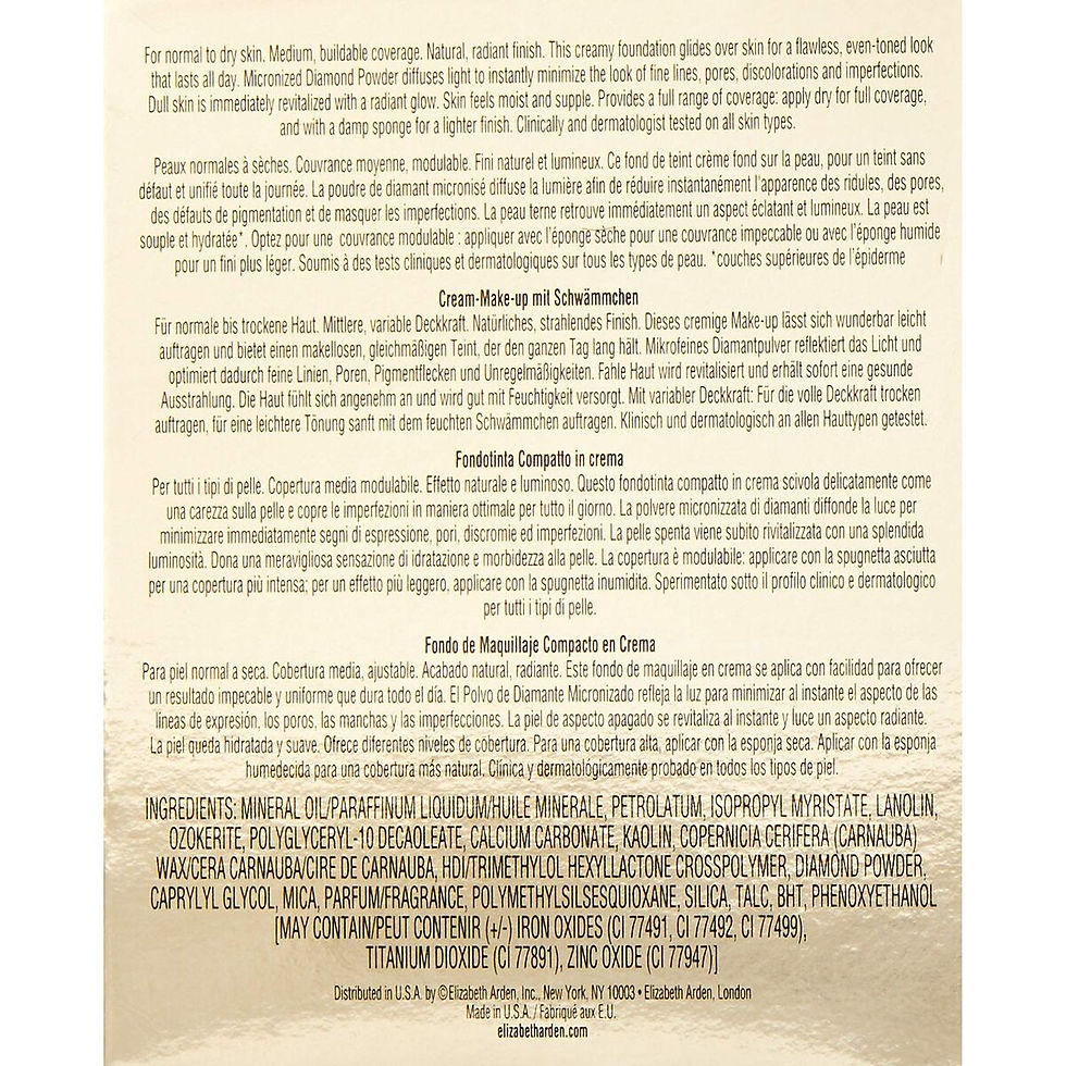 Miniaturbild: Kompaktes Make-up Elisabeth Arden Flawless Finish Beige 75 ml Cremig