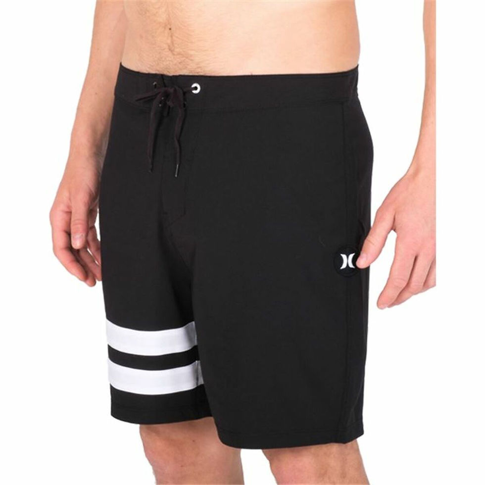 Miniaturbild: Herren Badehose Hurley Block Party 18" Schwarz